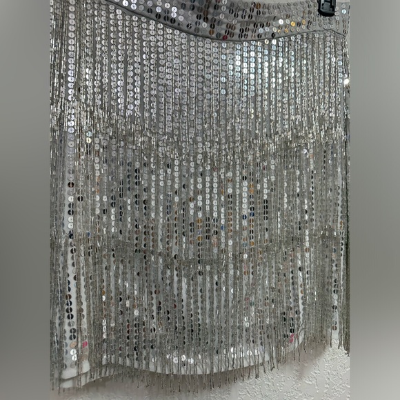 ASOS beaded fringe and sequin skirt - Picture 2 of 9